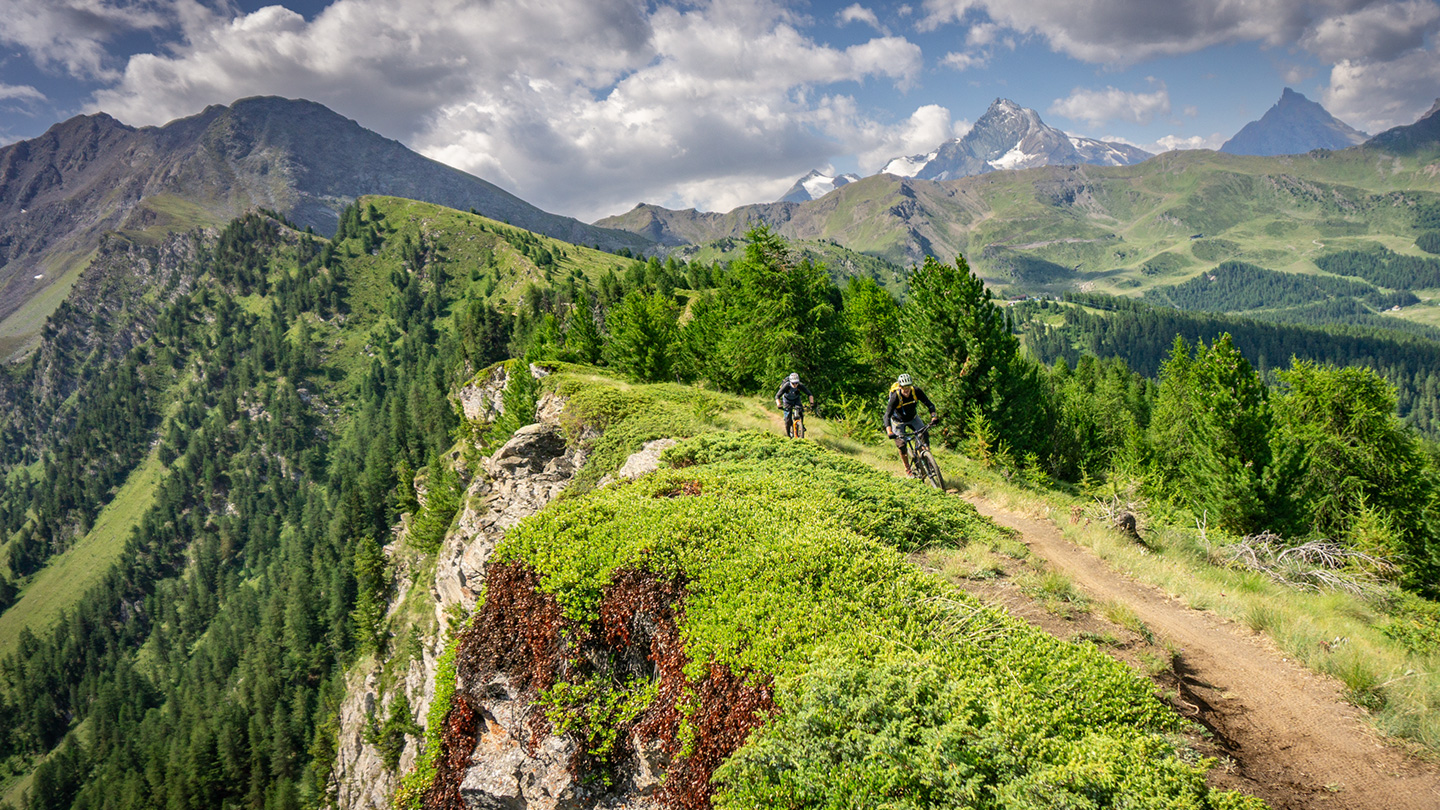 Hammer Trail Abenteuer im Aosta Tal mit Vinschgaubike